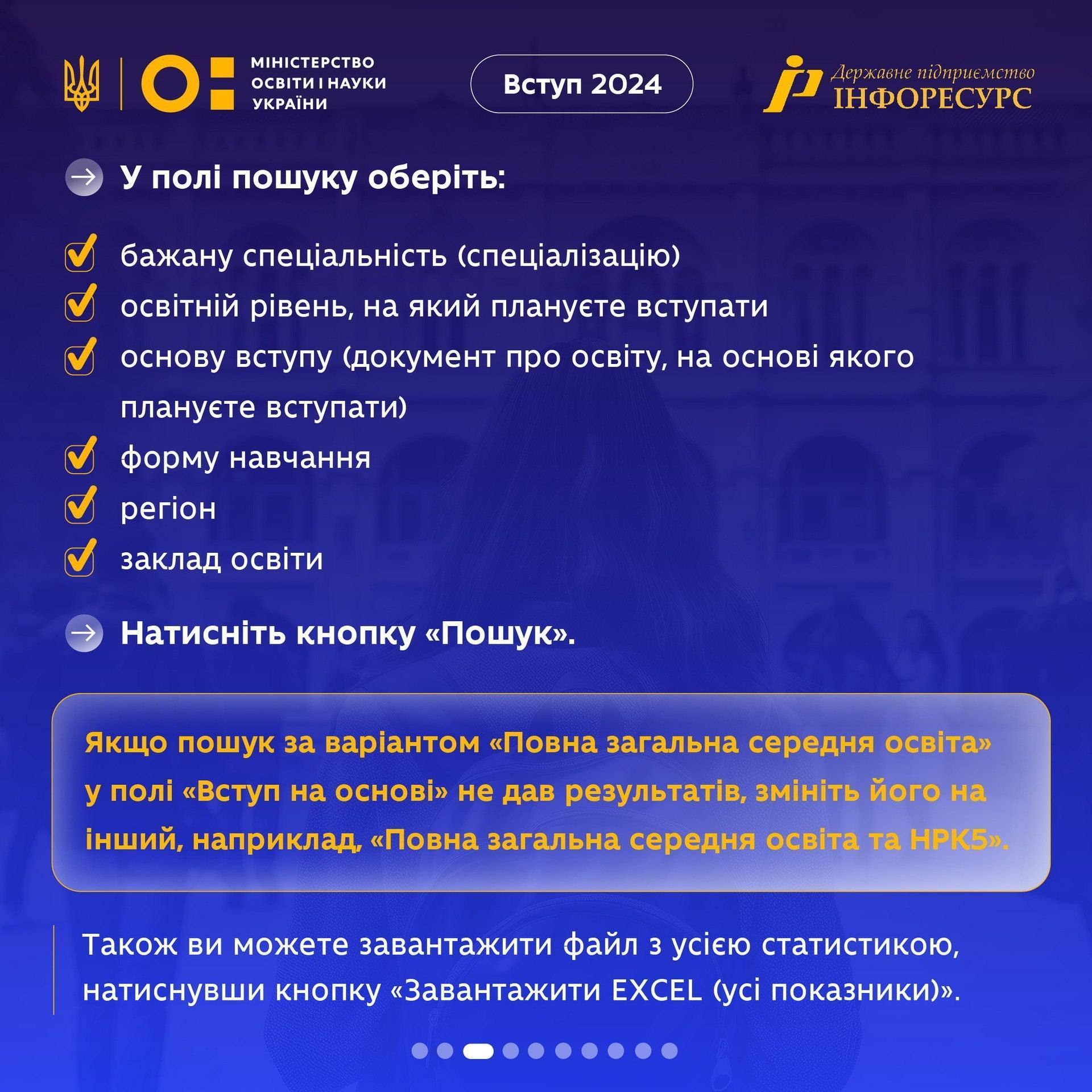 Инструкция для абитуриентов/Фото: Минобразования Инструкция для абитуриентов/Фото: Минобразования