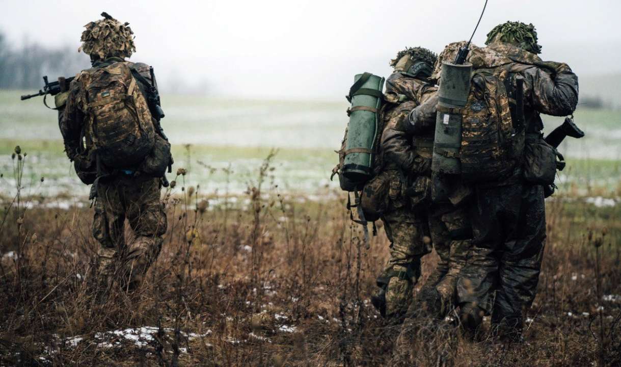 Украинские военные