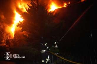 Наслідки атаки Одеської області 11 березня/Фото: ДСНС Наслідки атаки Одеської області 11 березня/Фото: ДСНС