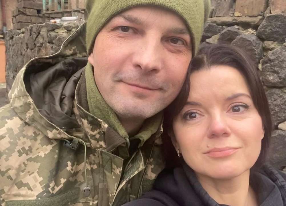 Телеведуча Марічка Падалко зі своїм чоловіком