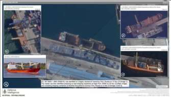 Британія надала ООН фото північнокорейських поставок до росії/Фото: UK Ministry of Defence Британія надала ООН фото північнокорейських поставок до росії/Фото: UK Ministry of Defence