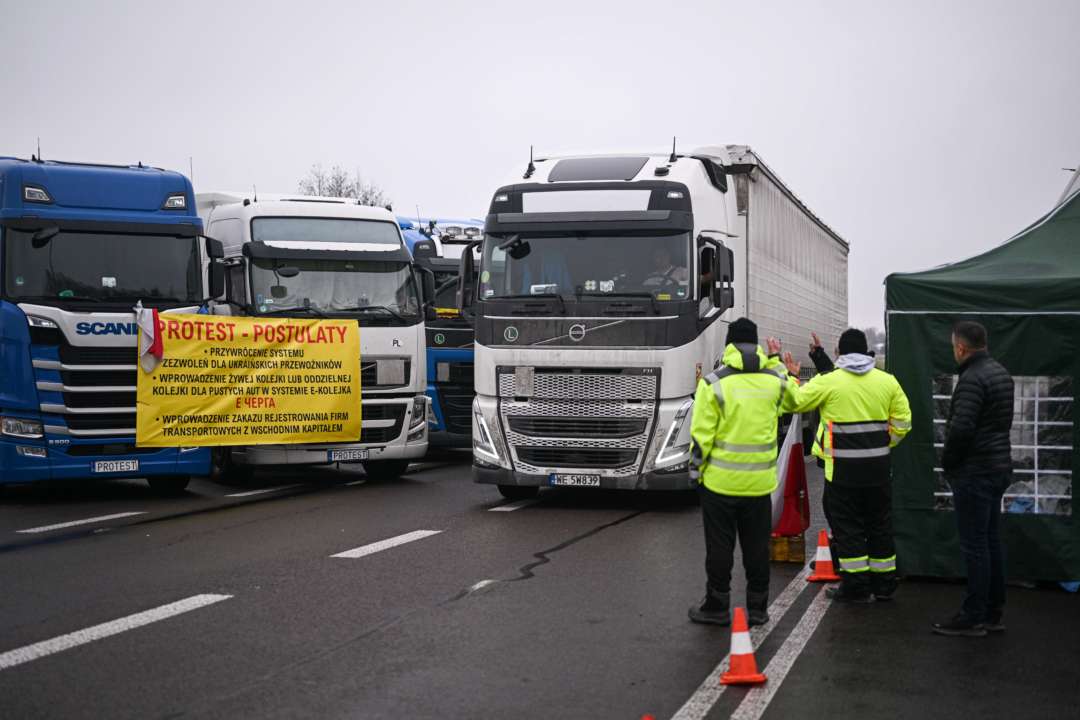 Польські протестувальники планують розблокувати один з пунктів пропуску на кордоні з Україною