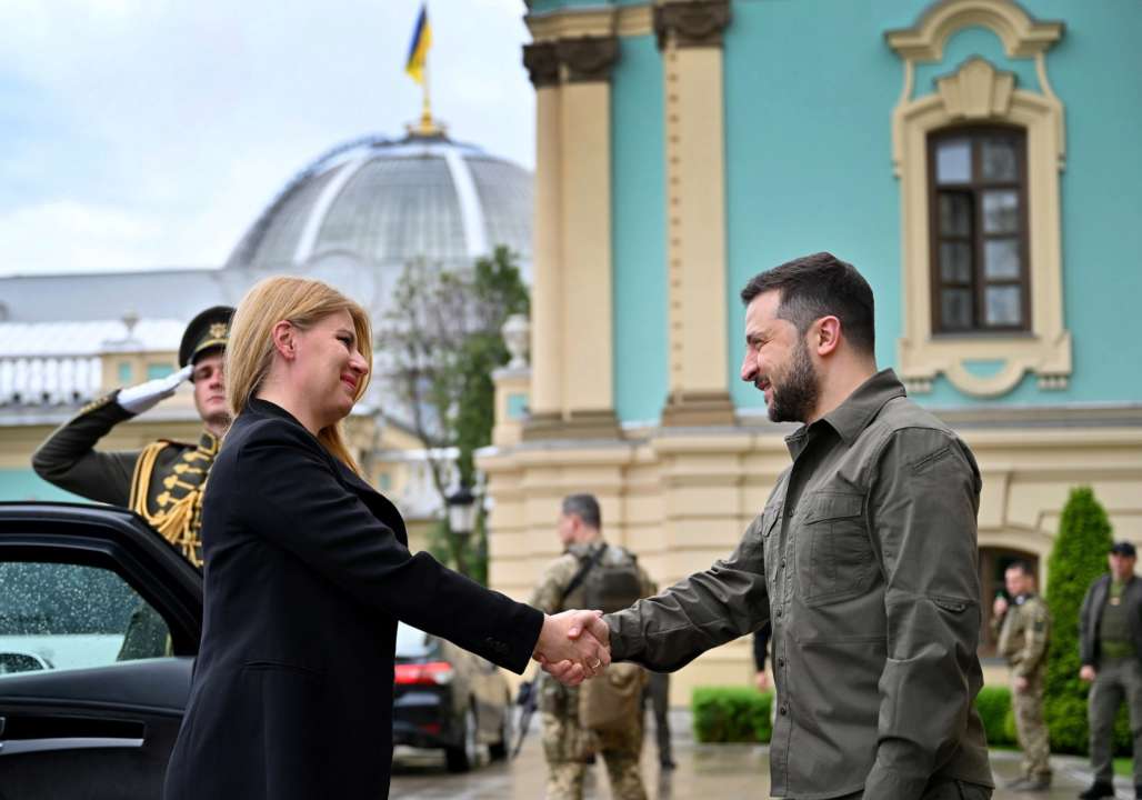Президент Словацкой Республики Зузана Чапутова прибыла в Киев с прощальным визитом