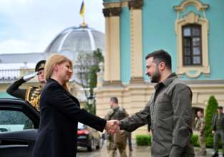 Президент Словацкой Республики Зузана Чапутова прибыла в Киев/Фото: ОП Президент Словацкой Республики Зузана Чапутова прибыла в Киев с прощальным визитом