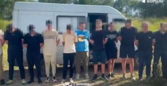 На границе с Венгрией задержаны мужчины-уклонисты. Скриншот видео уклонисты Венгрия ГНСУ