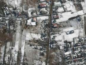Фото: Maxar Technologie Российские войска