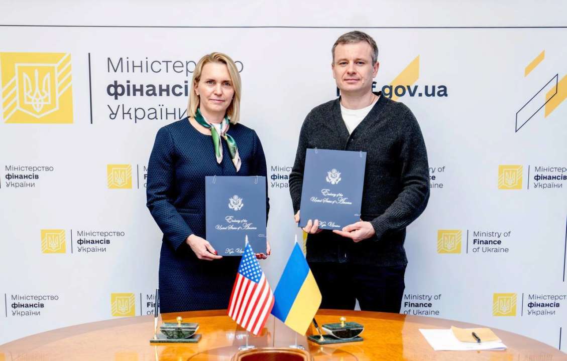 Україна підписала угоду з США про відтермінування виплат за держборгом/Фото: MOF_ua Україна підписала зі США угоду про відтермінування виплат за держборгом