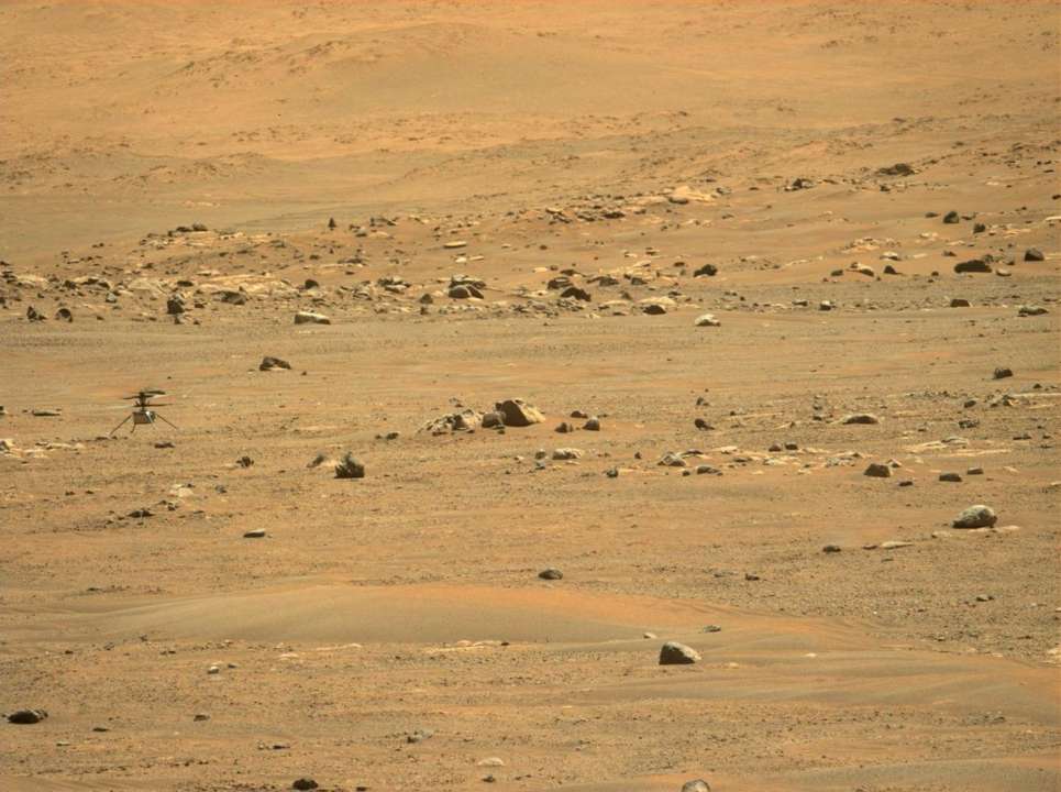 Марсианский дрон Ingenuity совершил перелет на новое место