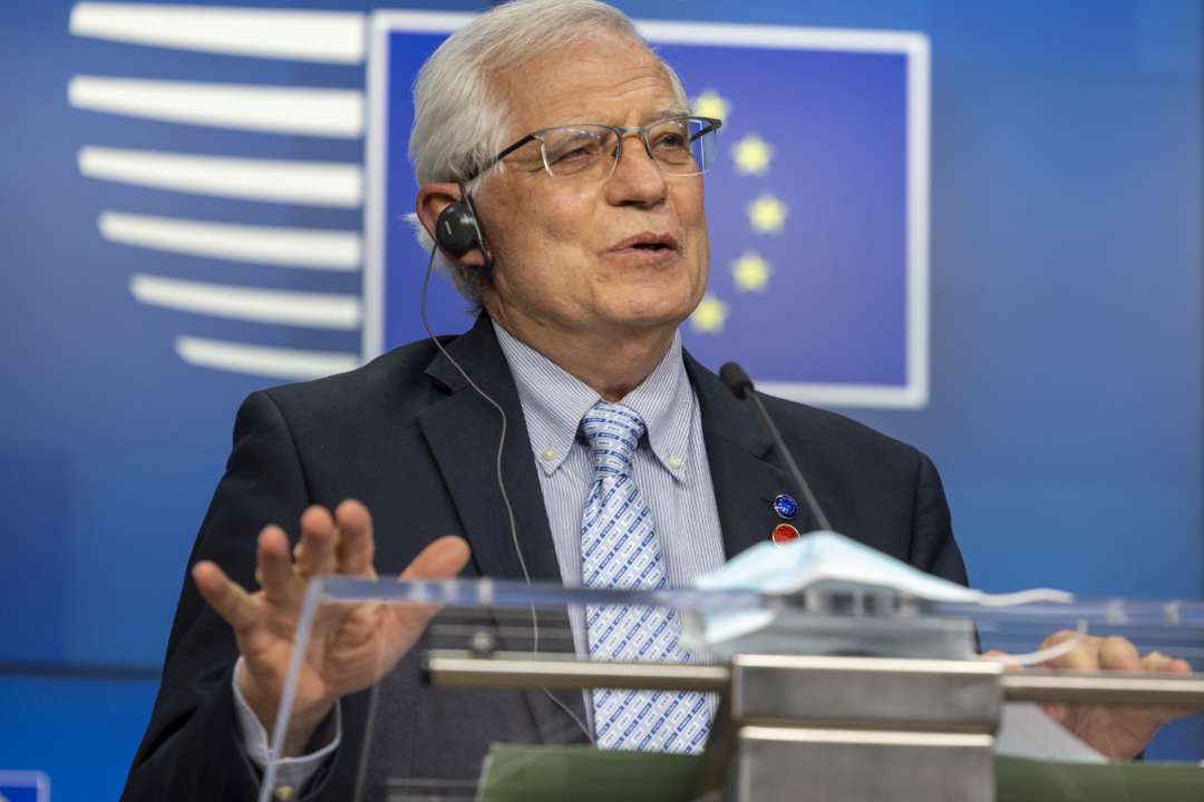 (Фото: Getty Images/Автор: Olivier Matthys - OM/EU Pool) Боррелль