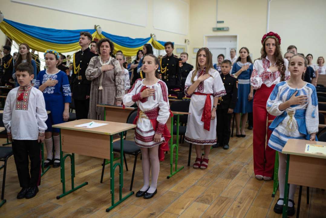История праздника 1 сентября в Украине/Фото: Getty Images