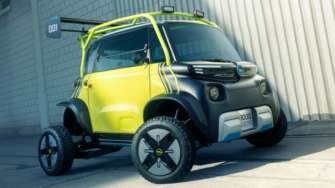Opel представила незалежно розроблений концепт незвичного електричного квадроцикла/Фото: Opel Opel Rocks E-Xtreme