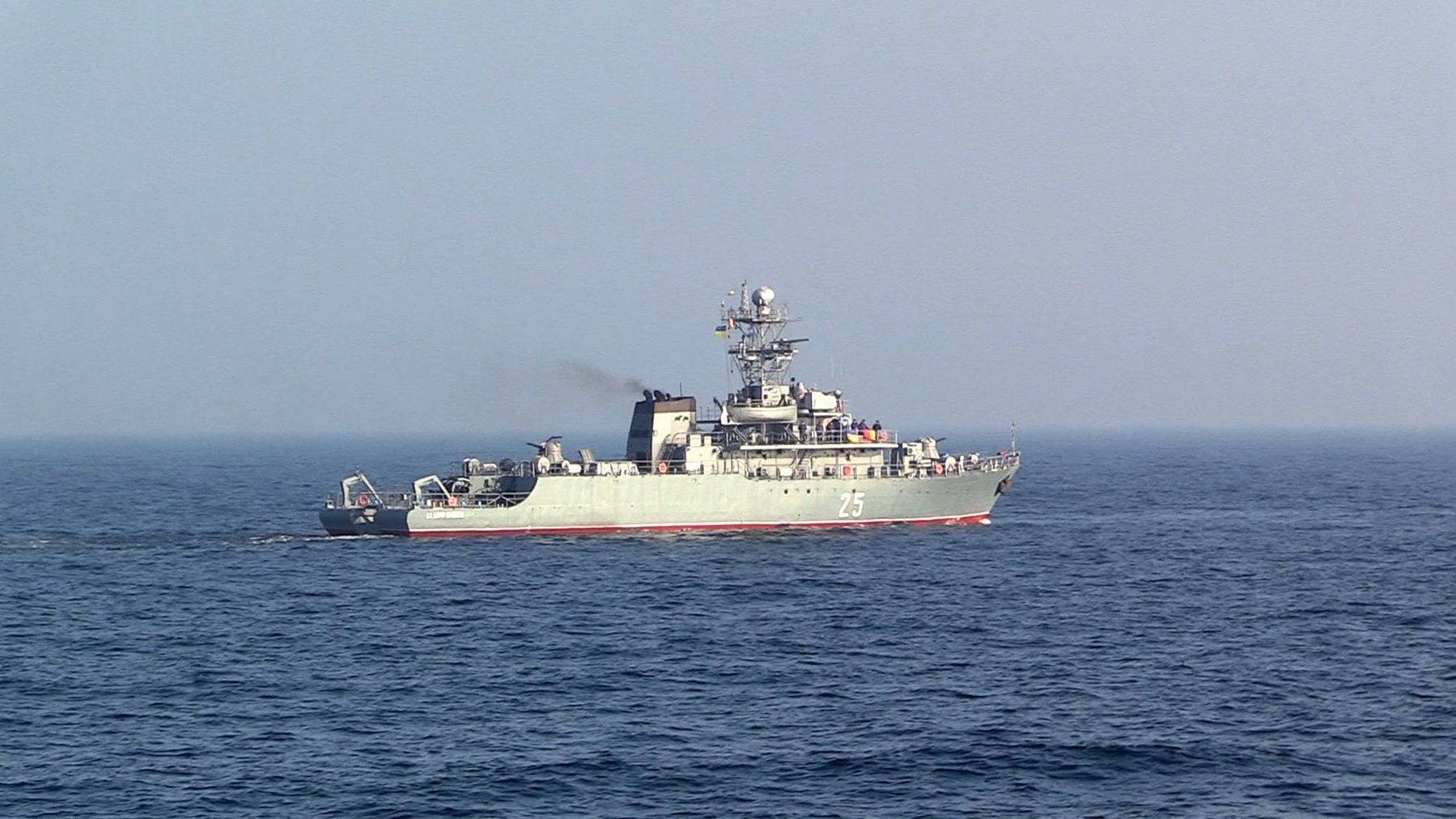Військові навчання з кораблями НАТО в Чорному морі (Фото: Facebook/Автор: ВМС ЗС України) Навчання