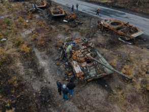 Втрати ворога на 29 квітня/Фото: Alexey Furman/Getty Images Росіяни з початку війни втратили майже тисячу танків