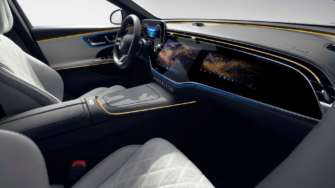 Фото: Mercedes Ще більше моніторів та селфі-камера: Mercedes показала інтер’єр нового E-Class