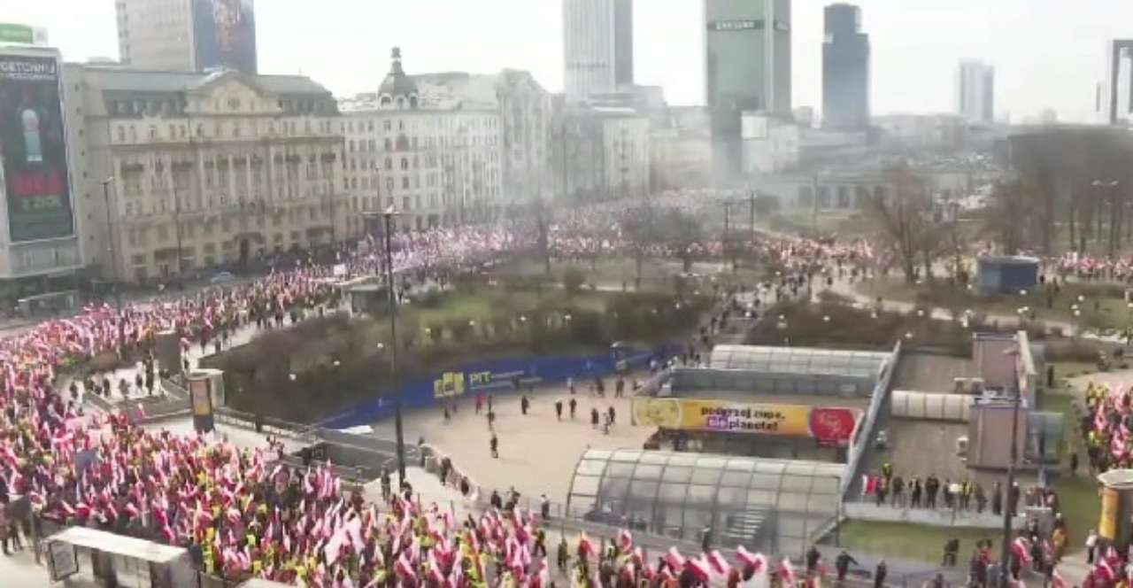 польські фермери протестують