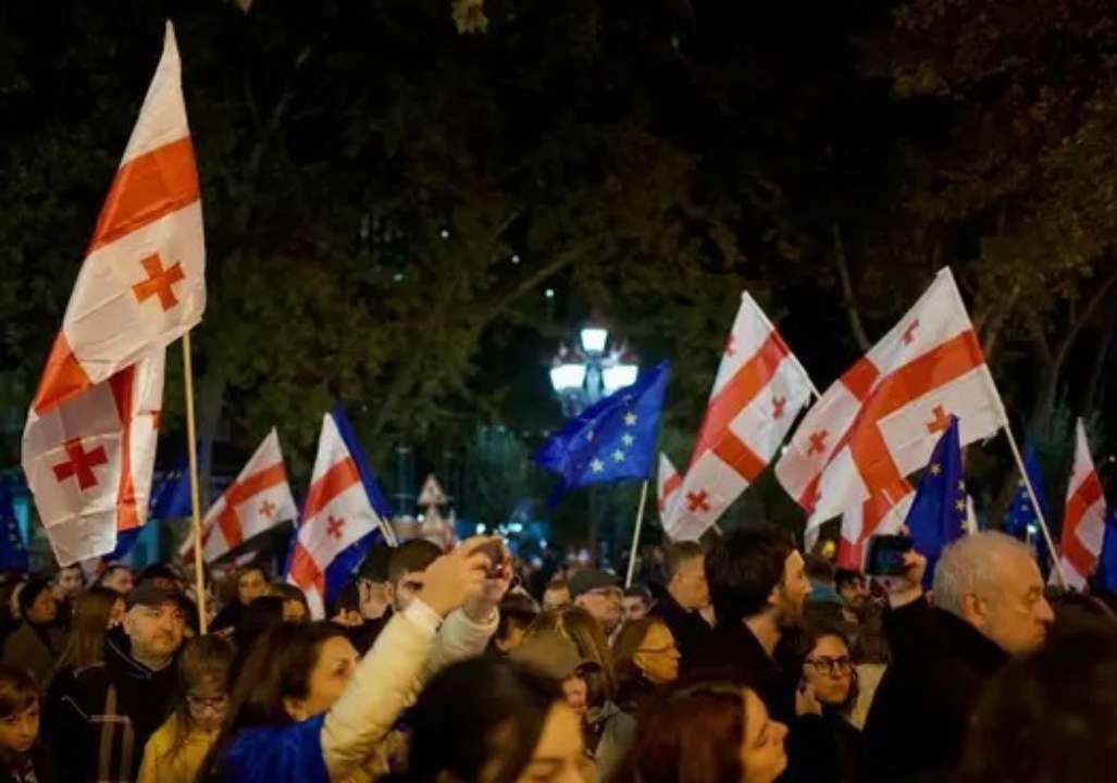 Протест в Грузії