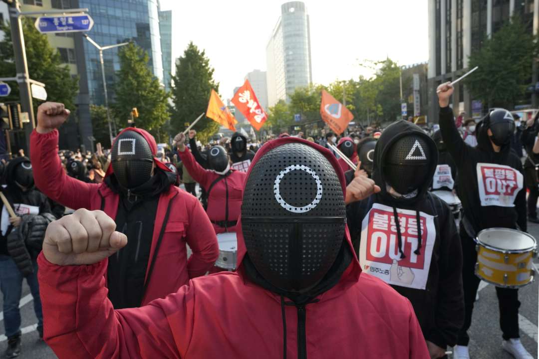 Фото: Twitter @Quicktake протести