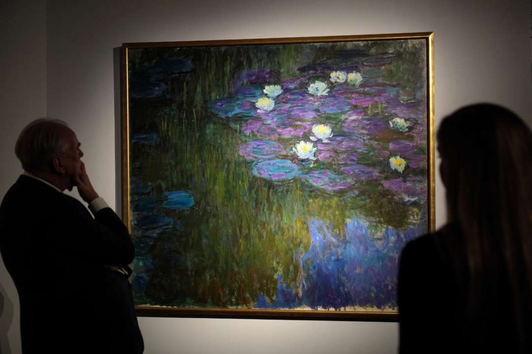 Картина Моне ушла с молотка за $50 миллионов за 4 минуты / фото: Jack Taylor / Getty Images Картину Моне продали на аукционе за 4 минуты