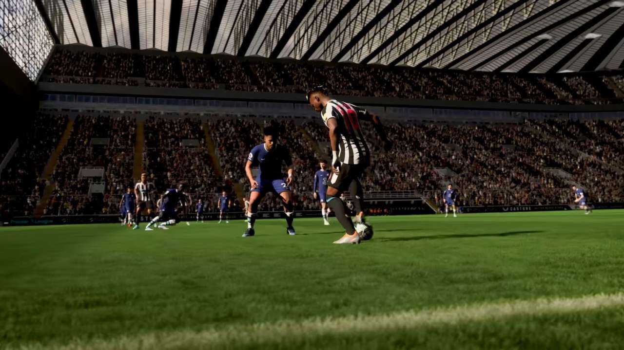 У футбольному симуляторі FIFA 23 не буде російських команд/Фото: скріншот з трейлера FIFA 23