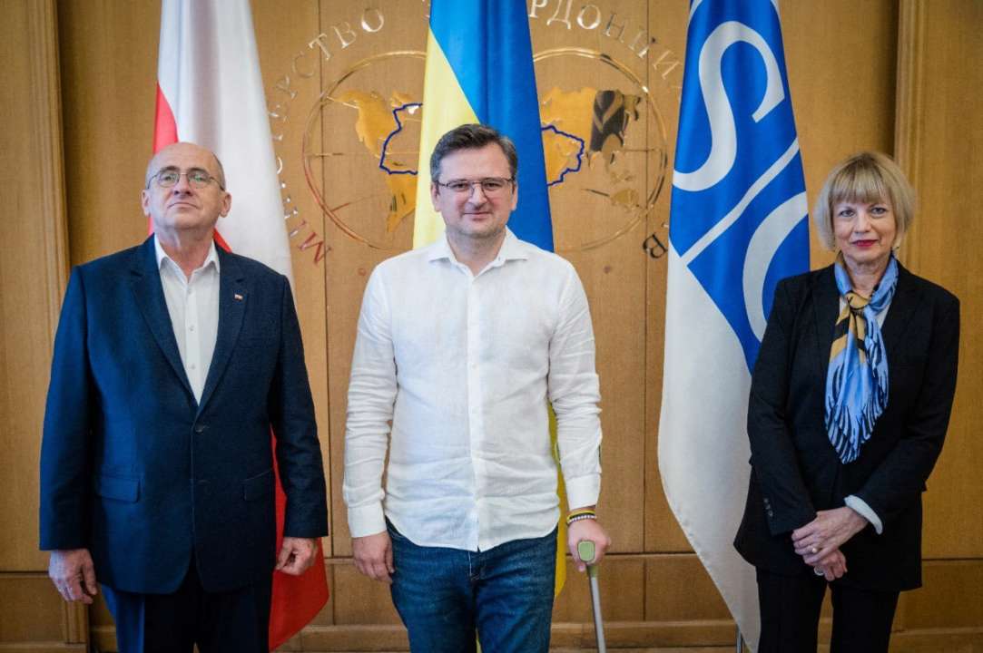 Кулеба и представители ОБСЕ