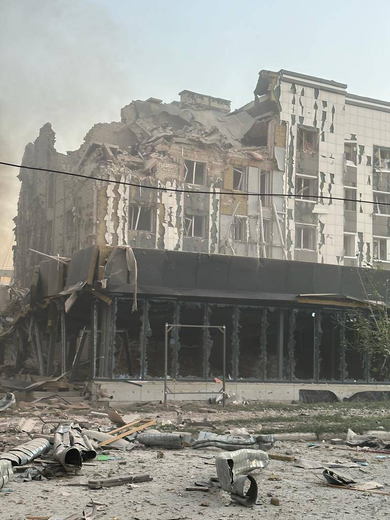 Результаты атаки рашистов на Покровск/Фото: Донецкая ОВА Результаты атаки рашистов на Покровск/Фото: Донецкая ОВА