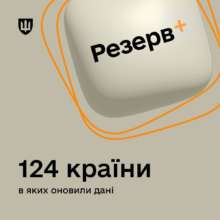 Фото: ТГ-канал Міністерство оборони України З 18 травня через застосунок Резерв+ свої дані оновили 14 тисяч громадян, що перебувають за кордоном