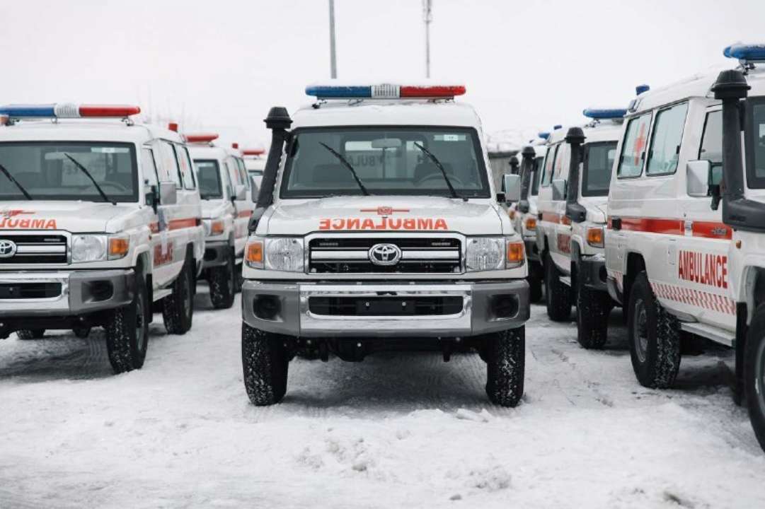 Україна отримає 50 евакуаційних "швидких" від Об'єднаних Арабських Еміратів/Фото: МОЗ ОАЕ передадуть Україні 50 евакуаційних "швидких"