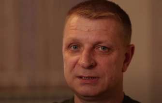 Командир батальйону 57 ОМПБр розповів про битву за Вовчанськ. Скриншот відео вовчанської бої