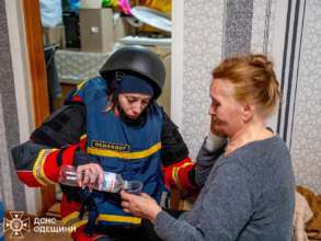 Атака Одеси 8 листопада/Фото: ДСНС Атака Одеси 8 листопада/Фото: ДСНС