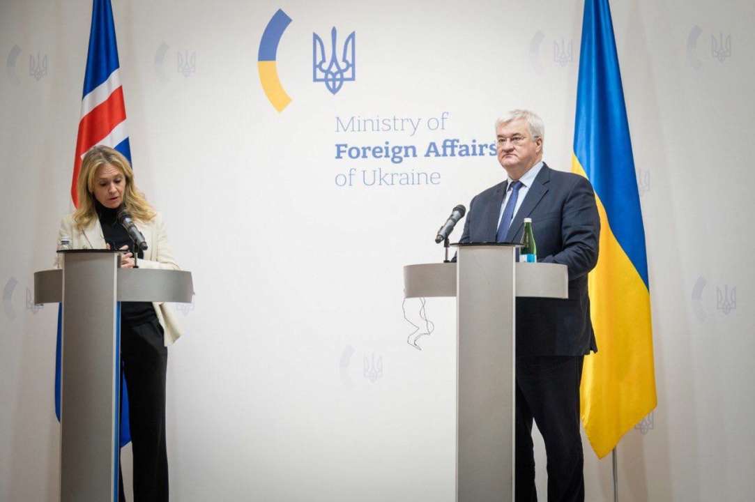 Зустріч Торгердюр Катрін Гуннарсдоттір та Андрія Сибіги