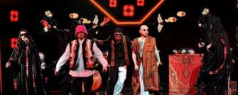 Группе Kalush Orchestra предложили поехать на "Евровидение-2022"/Фото: Суспільне Группа