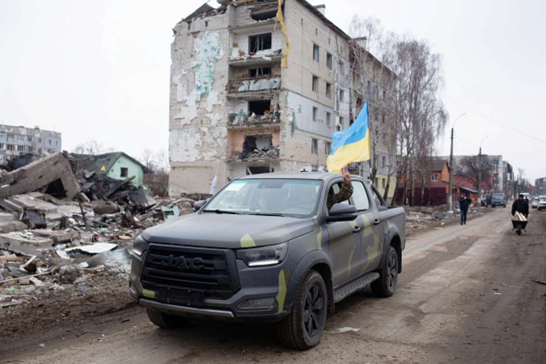У Києві відкривають Південний міст/Фото: Anastasia Vlasova/Getty Images У Києві запрацював Південний міст для будь-якого автотранспорту