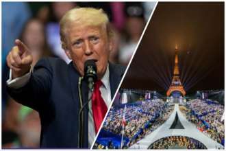 Трамп назвал церемонию открытия Олимпиады-2024 "позором" / Фото: Bill Pugliano/Marit-Pool/Getty Images Дональд Трамп назвал церемонию открытия Олимпиады-2024 в Париже "позором"