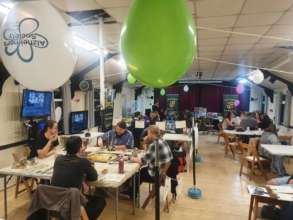 Чоловіки грали в настільну гру понад 85 годин поспіль/Фото: Facebook/Автор: Herefordshire Boardgamers Herefordshire Boardgamers