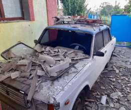 Обстрел Днепропетровской области 17 августа/Фото: Днепропетровская ОВА Обстрел Днепропетровской области 17 августа/Фото: Днепропетровская ОВА