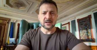 Зеленський заявив, що думає про російську "Харківську операцію". Скриншот відео харківська операція