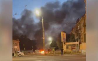 В Днепре из-за удара оккупантов погибло три человека/Фото: скрин В Днепре из-за удара оккупантов погибло три человека