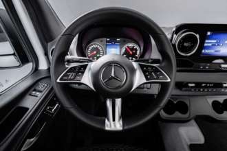 Фото: Mercedes Оптимально для грузовика: Mercedes-Benz представила полностью электрический Sprinter