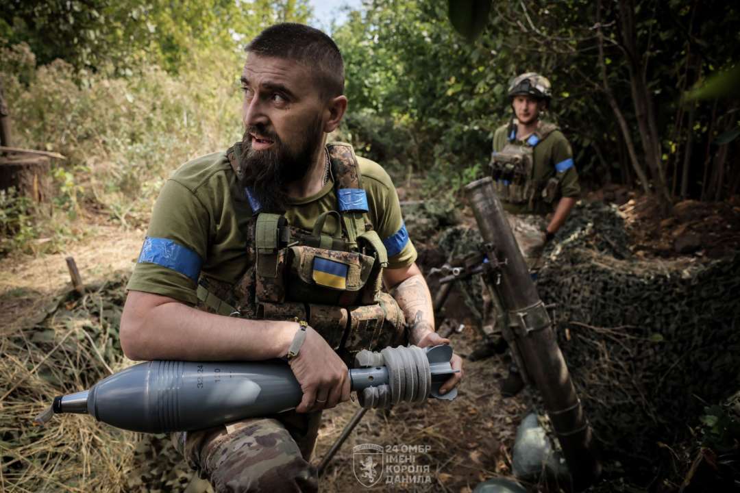 Иностранцы, которые воюют за Украину, смогут получить украинское гражданство/Фото: 24 ОМБр