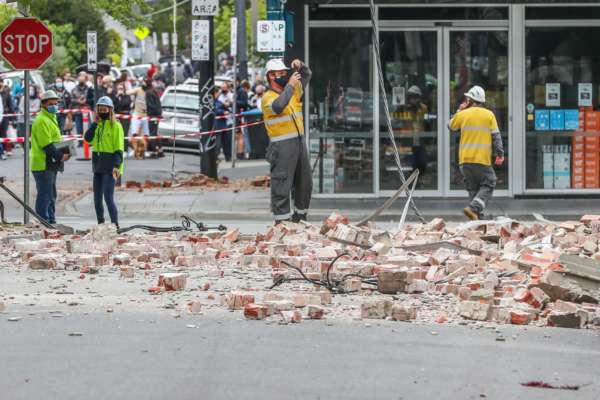 Фото: Getty Images/Автор: Asanka Ratnayake Землетрясение