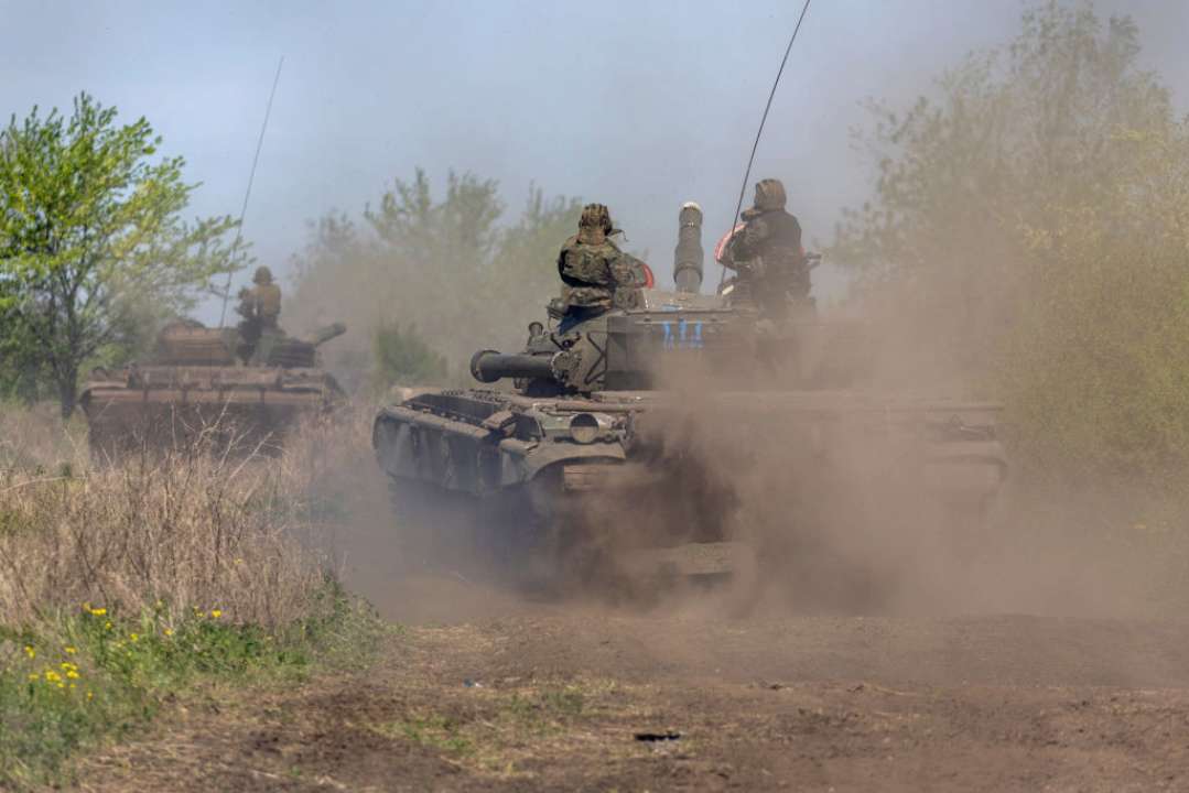Для отражения наступления украинских сил в Курской области россия создала неэффективную систему командования / Фото: John Moore, Getty Images украинский танк