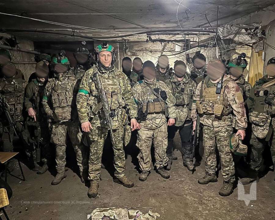"Качество преобладает над количеством": командующий ССО Украины посетил Бахмут