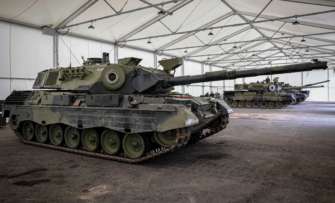 Україна отримала від Данії перші 10 танків Leopard / Фото: Збройні сили Данії Україна отримала перші 10 Leopard від Данії