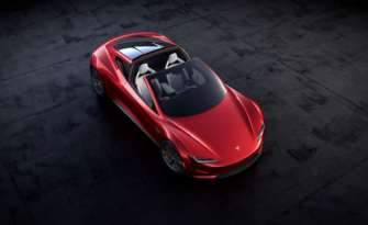 Маск заявил, что Tesla Roadster будет разгоняться до сотни в секунду/Фото: Tesla Tesla Roadster