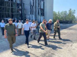 Миллиардер Ричард Брэнсон посетил Украину/Фото: Telegram/Автор: Тарас Думенко – официальный канал Брэнсон