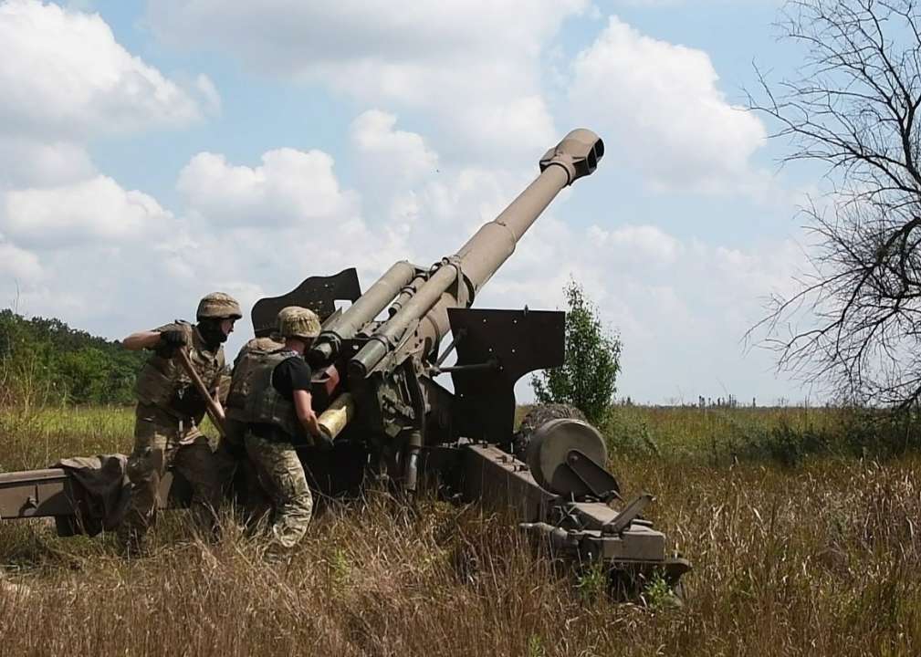 ВСУ уничтожили 3 склада боеприпасов оккупантов/Фото: ОК "Юг" В Херсонской области ВСУ уничтожили переправу через Днепр и 3 вражеских склада боеприпасов