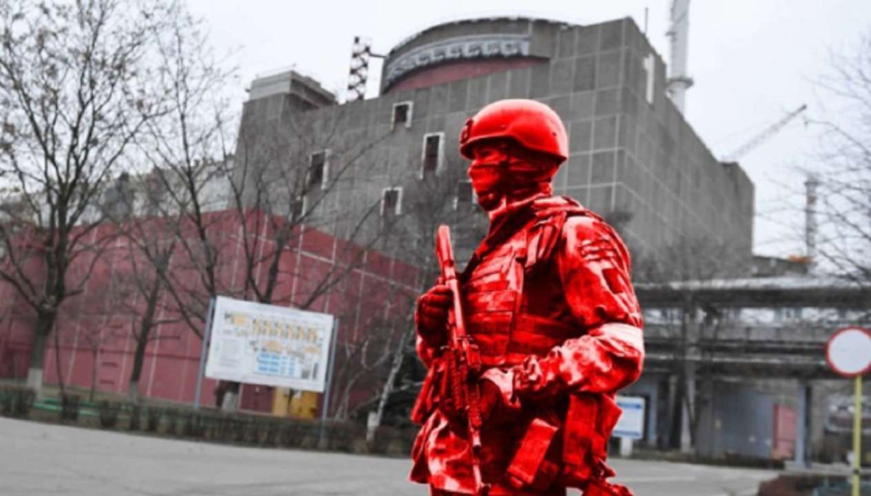 Из-за обстрелов рф обесточена Запорожская АЭС/Фото: t.me/energoatom_ua Из-за обстрелов рф обесточена Запорожская АЭС
