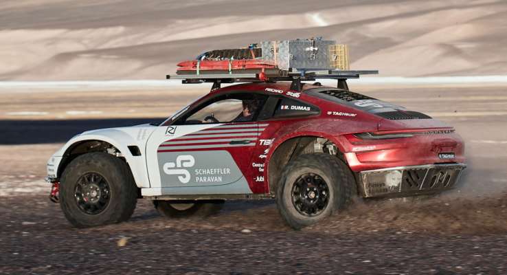 Porsche 911 підготували для перегонів по бездоріжжю/Фото: Porsche Porsche