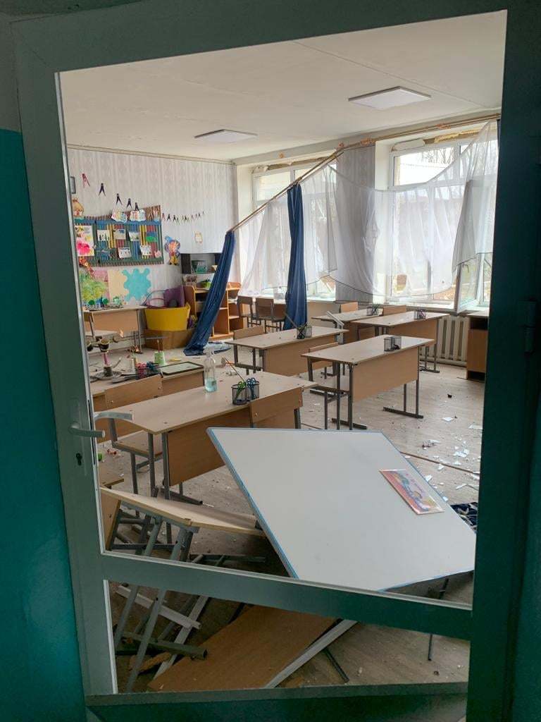 В Угледаре российские оккупанты расстреляли место раздачи гумпомощи/Фото: Facebook/Автор: Павел Кириленко Угледар