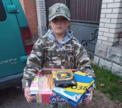 9-летняя дочь украинского защитника собрала более 300 тысяч грн для ВСУ/Фото: АрміяInform АрміяInform
